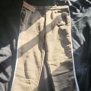 Olive Track Pants